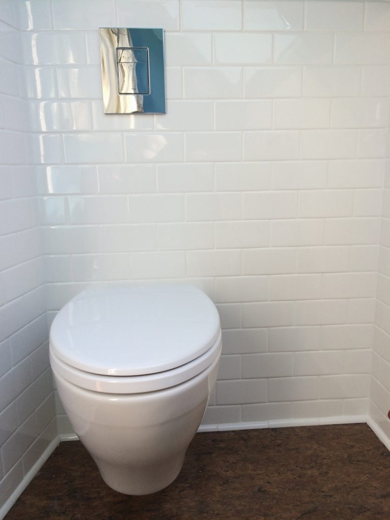 Wall Hung Toilet With Sensor Flush - Title Here